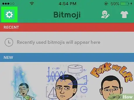 Imagen titulada Delete a Bitmoji Account Step 2