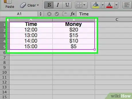 Imagen titulada Create a Graph Using a Spreadsheet Step 5