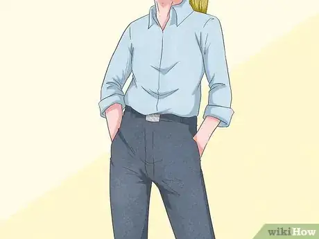 Imagen titulada Wear a Dress Shirt with Jeans Step 4