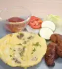 hacer huevos revueltos en el microondas