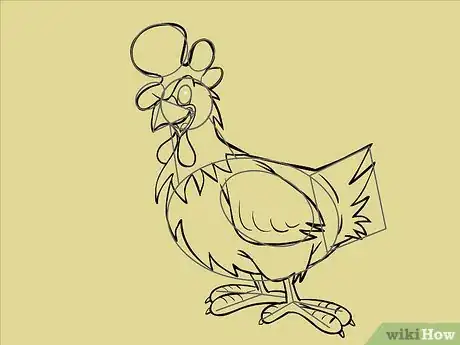 Imagen titulada Draw a Chicken Step 10