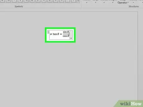 Imagen titulada Insert Equations in Microsoft Word Step 15