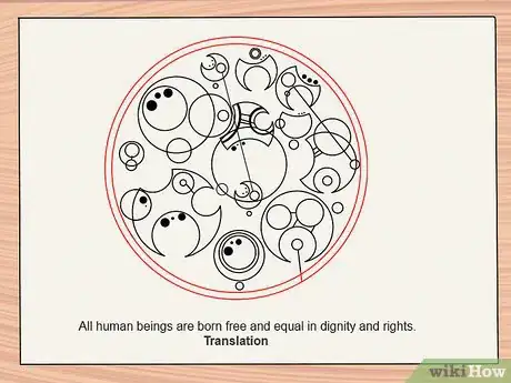 Imagen titulada Write in Gallifreyan Step 10