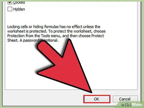 Imagen titulada Lock Cells in Excel Step 19