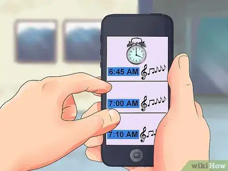 Imagen titulada Wake up with the Use of Multiple Alarms Step 9