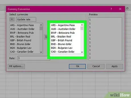 Imagen titulada Create a Currency Converter With Microsoft Excel Step 26