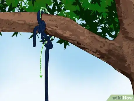 Imagen titulada Make a Rope Swing Step 11