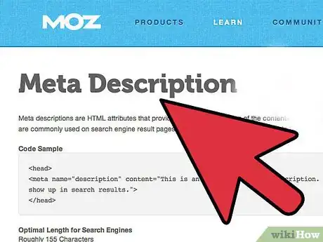 Imagen titulada Improve Search Engine Optimization Step 11