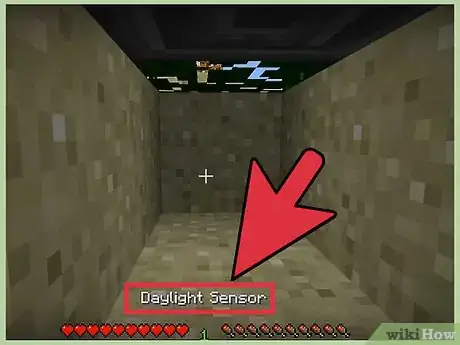 Imagen titulada Make Lights That Turn on at Night in Minecraft Step 4