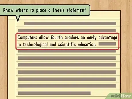 Imagen titulada Write a Thesis Statement Step 8