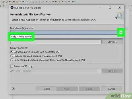 Imagen titulada Create an Executable File from Eclipse Step 5