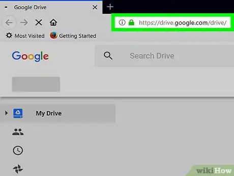 Imagen titulada Add Files to Google Drive Online Step 1