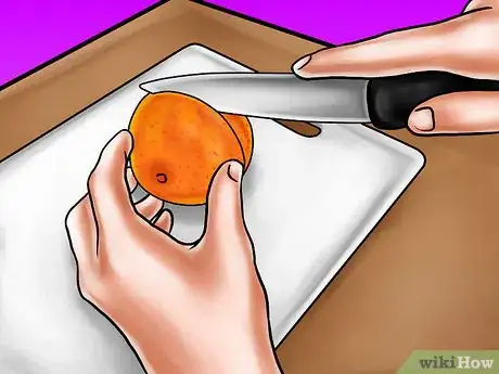 Imagen titulada Make a Candle out of an Orange Step 1