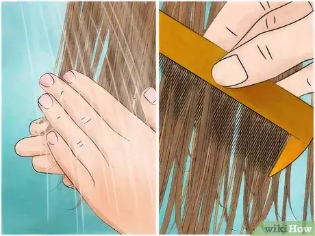 Imagen titulada Use a Lice Comb on Dry Hair Step 8