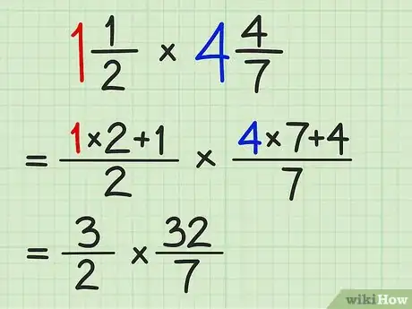 Imagen titulada Multiply Fractions With Whole Numbers Step 1