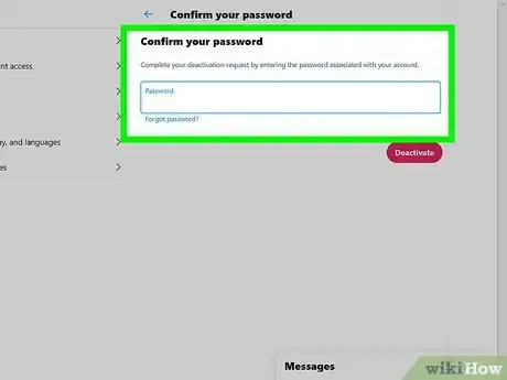Imagen titulada Deactivate a Twitter Account Step 14