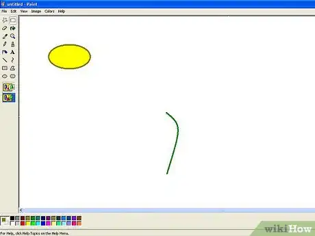 Imagen titulada Draw a Flower in Microsoft Paint Step 3