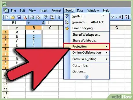 Imagen titulada Lock Cells in Excel Step 21