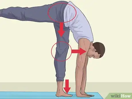 Imagen titulada Do Standing Splits at the Wall in Yoga Step 11