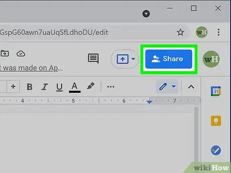 Imagen titulada Share Google Docs Step 8