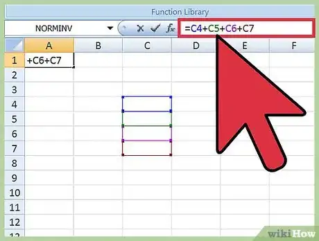 Imagen titulada Use Summation Formulas in Microsoft Excel Step 6