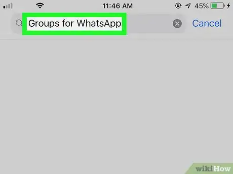 Imagen titulada Join a WhatsApp Group Without an Invitation Step 2