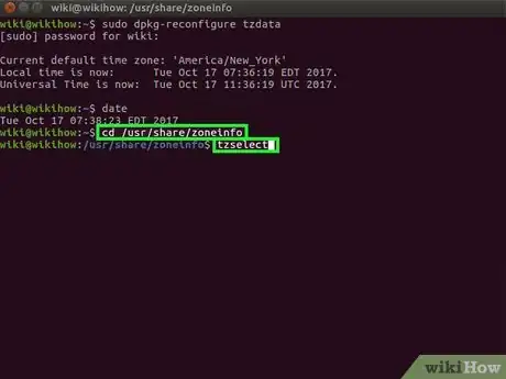 Imagen titulada Change the Timezone in Linux Step 17