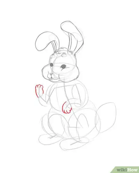 Imagen titulada Draw the Easter Bunny Step 4