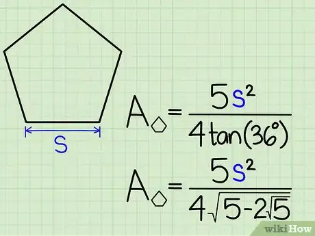 Imagen titulada Find the Area of a Regular Pentagon Step 13