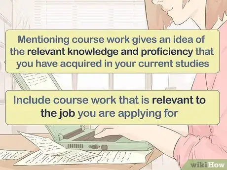 Imagen titulada Mention Relevant Coursework in a Resume Step 1