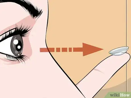 Imagen titulada Tell If a Soft Contact Lens Is Inside Out Step 2