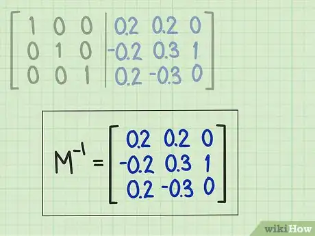 Imagen titulada Find the Inverse of a 3x3 Matrix Step 9