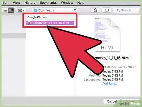 Imagen titulada Import Bookmarks to Safari Step 6