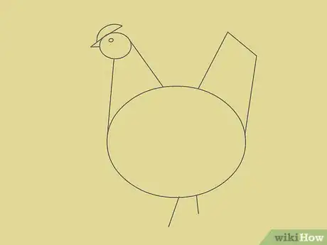 Imagen titulada Draw a Chicken Step 20