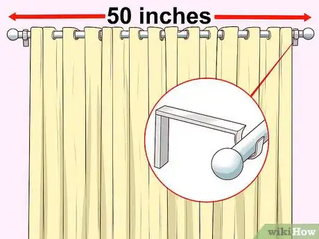 Imagen titulada Choose a Curtain Rod for Your Window Decor Step 3