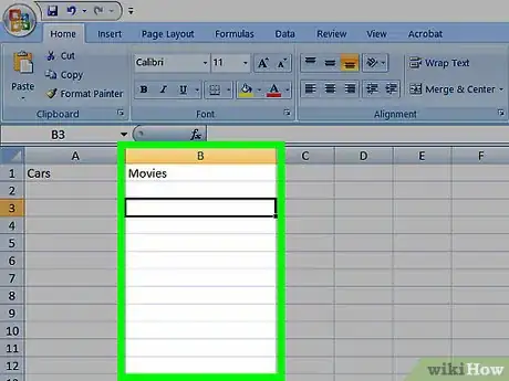 Imagen titulada Truncate Text in Excel Step 2