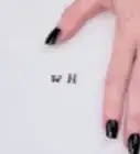 hacerte letras en las uñas