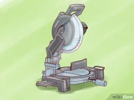 Imagen titulada Use a Power Miter Saw Step 1