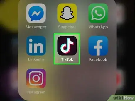 Imagen titulada Livestream on TikTok on iPhone or iPad Step 1