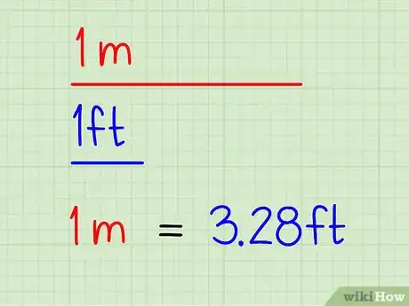 Imagen titulada Convert Meters to Feet Step 1