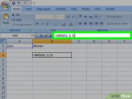 Imagen titulada Truncate Text in Excel Step 6