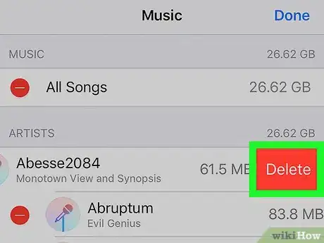 Imagen titulada Delete Music on Your iPhone Step 9