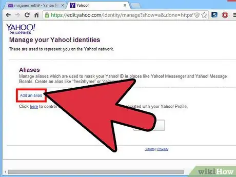 Imagen titulada Manage Your Yahoo Aliases Step 8