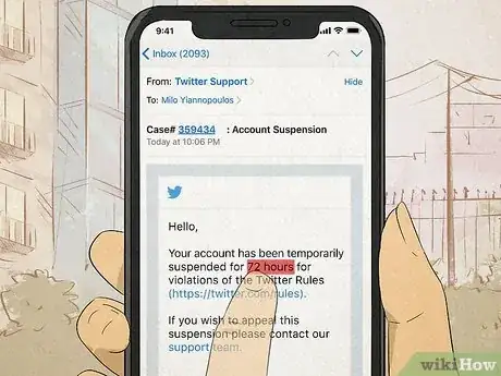 Imagen titulada How Long Does a Twitter Suspension Last Step 3