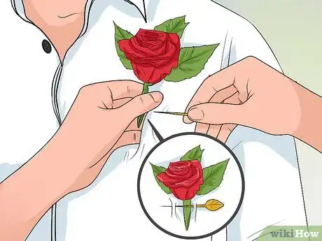 Imagen titulada Pin on a Boutonniere Step 12