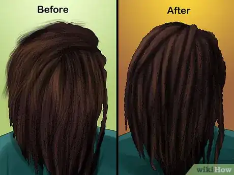 Imagen titulada Dreadlock Straight Hair Step 18