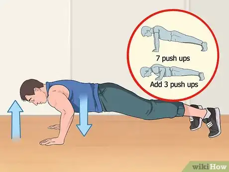 Imagen titulada Build Muscle Doing Push Ups Step 4