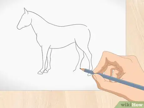 Imagen titulada Draw a Simple Horse Step 11