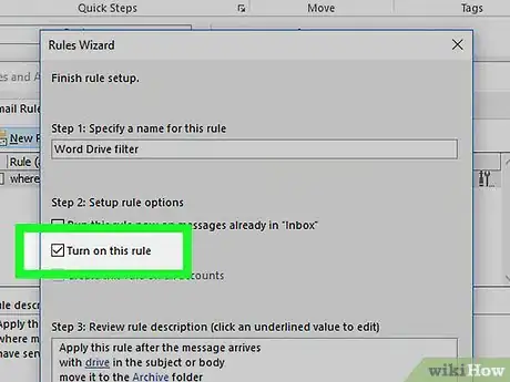Imagen titulada Filter Email in Outlook Step 28