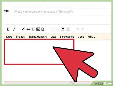 Imagen titulada Ask a Question on Stack Overflow Step 5